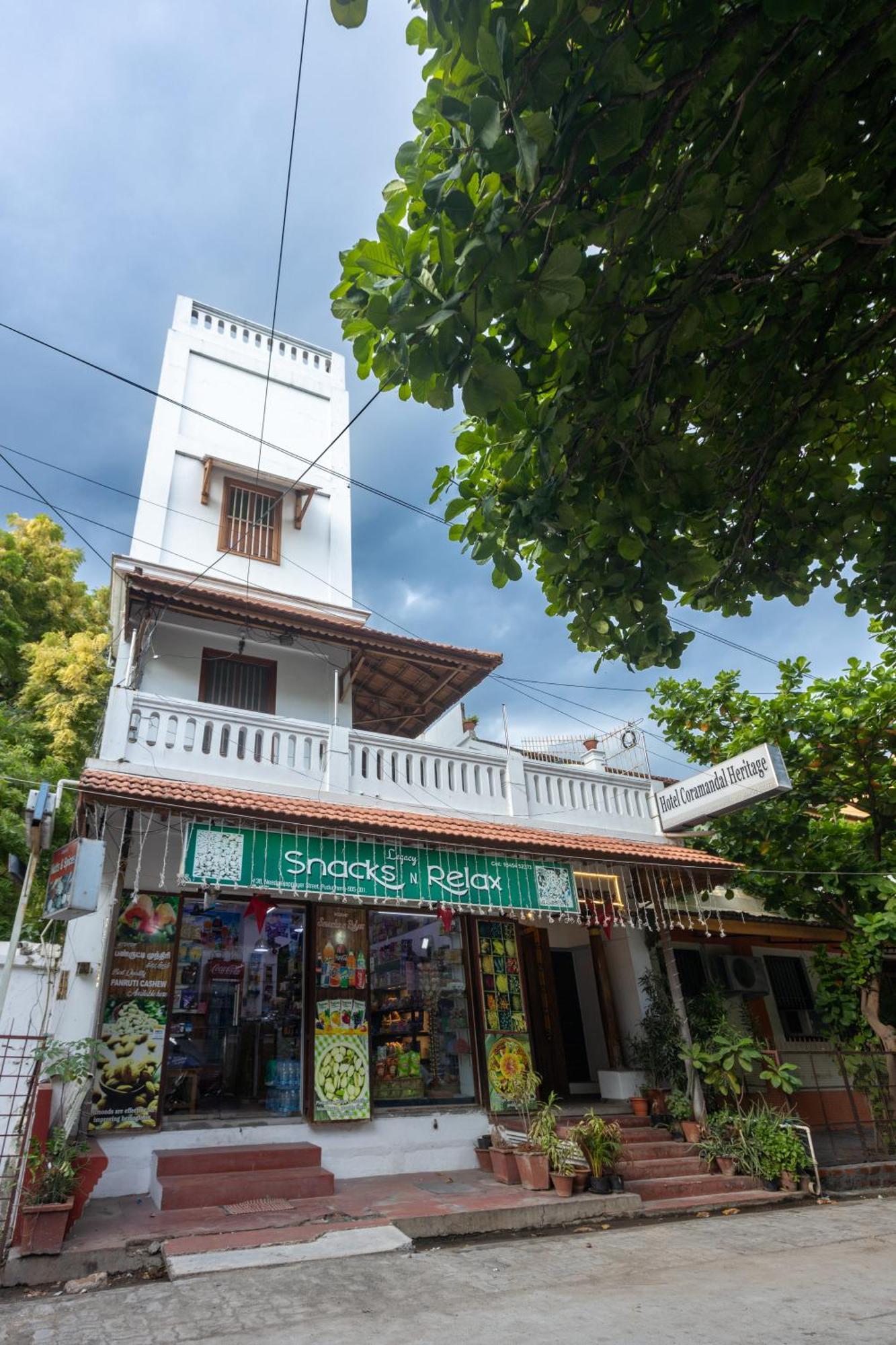 Coramandal Heritage Puducherry Buitenkant foto